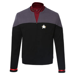Herren Picard Jacke Cosplay Kostüm Outfits