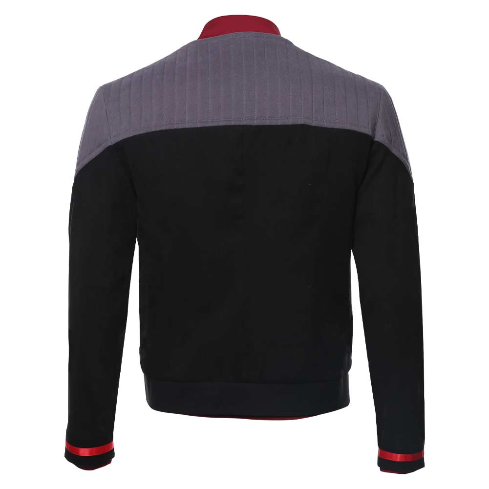 Herren Picard Jacke Cosplay Kostüm Outfits