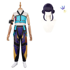 Huntrix Kinder Mädchen Kpop Demon Hunters Zoey Cosplay Kostüm Halloween Karneval Party Anzug