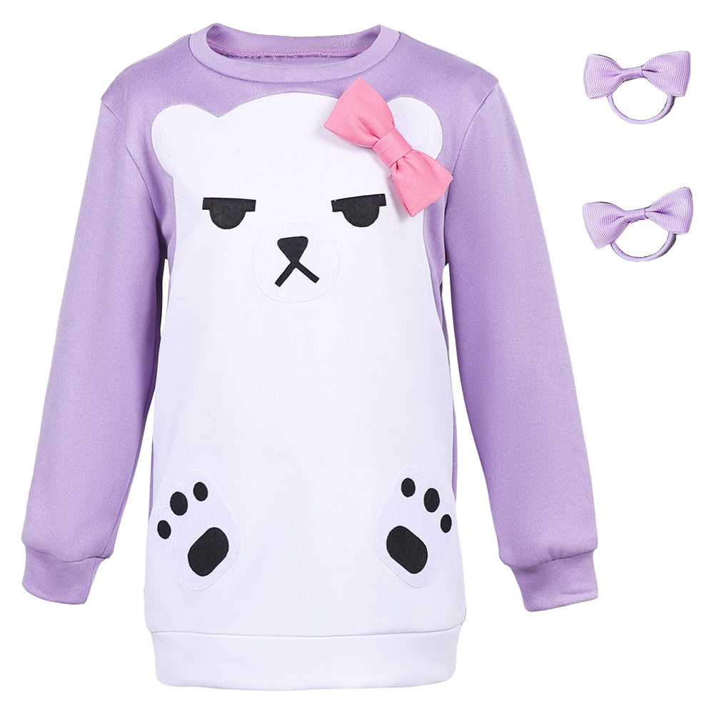 Damen Kpop Demon Hunters Mira Cosplay Kostüm Halloween Karneval Party Anzug
