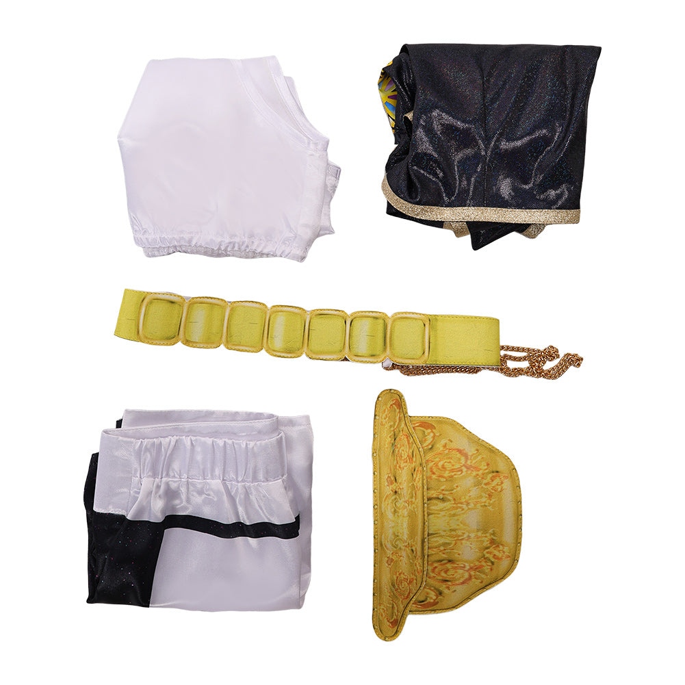 Kinder Mädchen Huntrix Kpop Demon Hunters Rumi CosplayKostüm Halloween Karneval Party Anzug