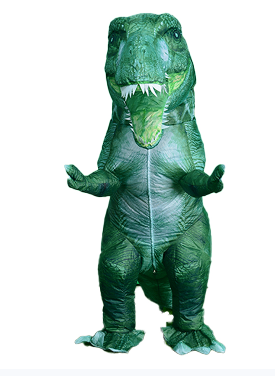 Aufblasbare Fettkostüm T-rex Dinosaurier Jurassic Welt Cosplay Kostüm