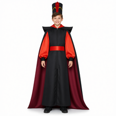 Aladdin‌ Kinder Cosplay-Kostüm für Halloween, Karneval oder Partys: Jafar jasmine