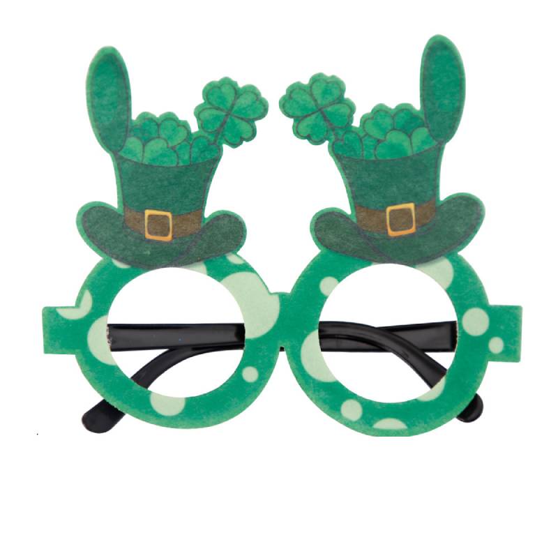 St. Patrick's Day Klassische grüne Brille