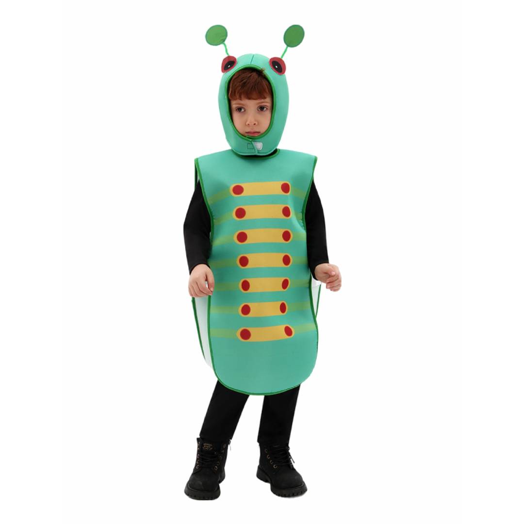 Kindertag Rosen Cosplay Kostüme Kindergarten-Gruppenauftrittsoutfits Sonnenblumen, Bäume und Raupen Halloween Karneval Anzug