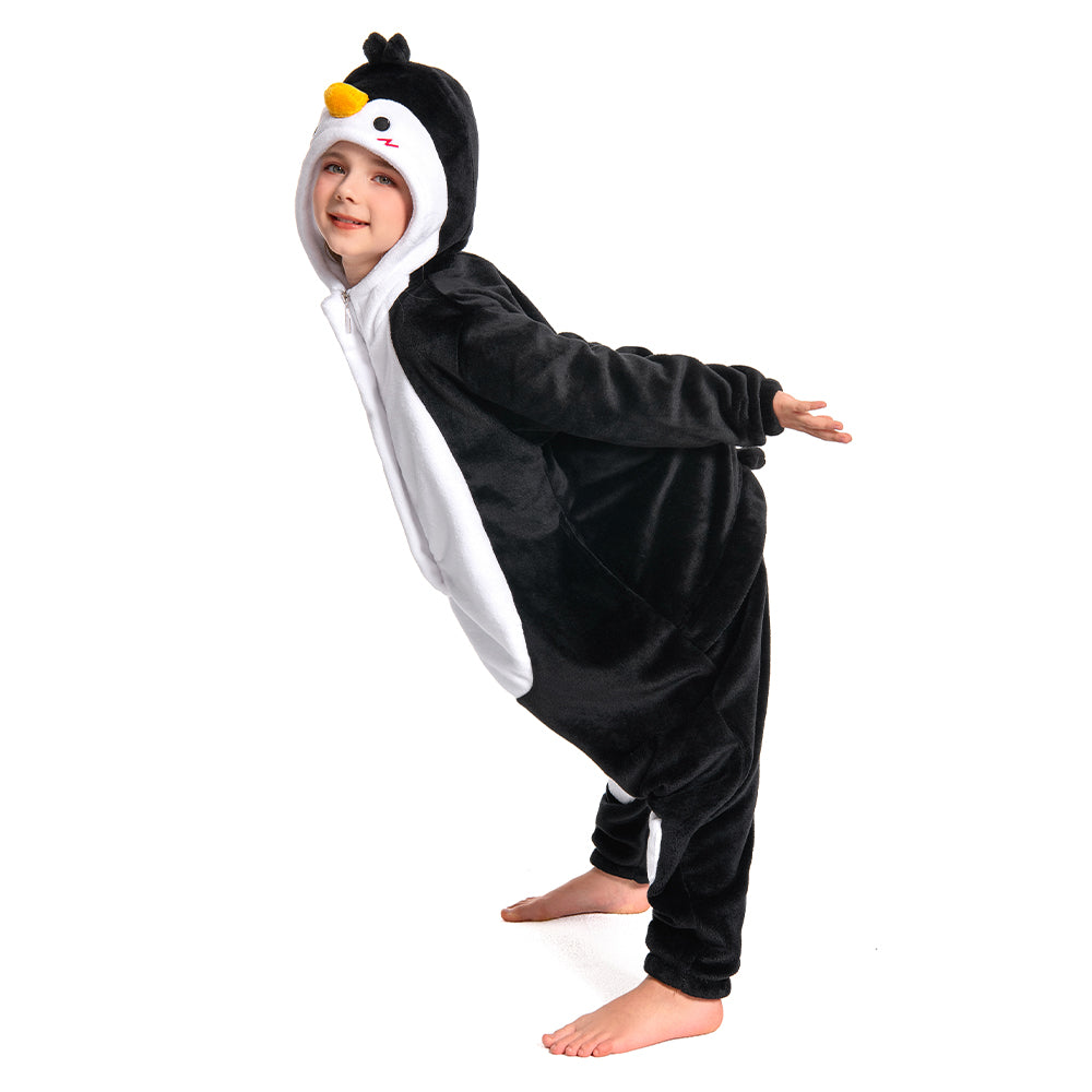 Kinder Rentier Tierkostüm Frosch Rentier Pinguin Rosa Dinosaurier Schlafanzug einteiliger Pyjama