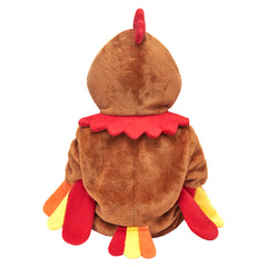 Kinder Truthahn Tierkostüm Schlafanzug einteiliger Pyjama Bademäntel für Erwachsene unisex Thanksgiving