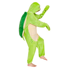 Erwachsene Unisex Meeresschildkröte Tier kostüm grün Schlafanzug einteiliger Pyjama