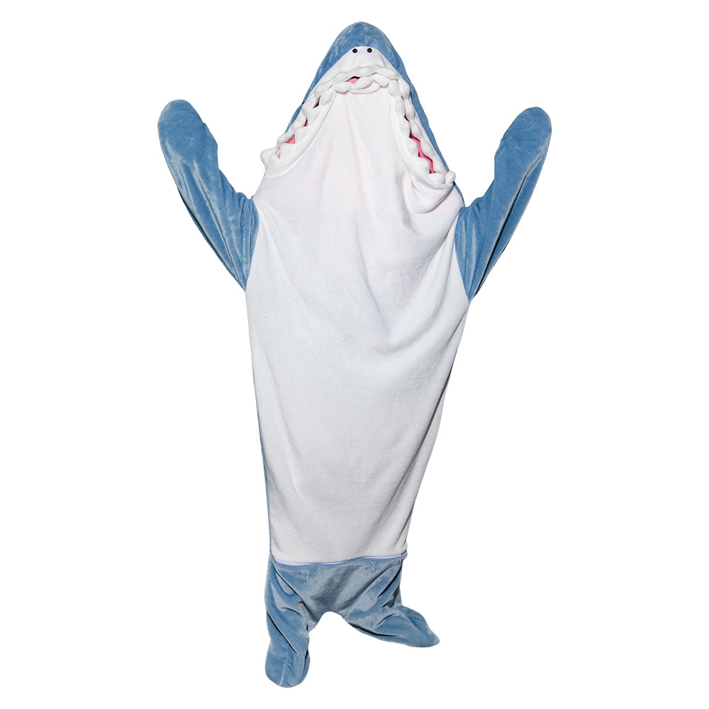 Erwachsene Unisex Hai Tierkostüm Schlafanzug einteiliger Pyjama Ultraweich Bequem - Perfekt für Entspannung