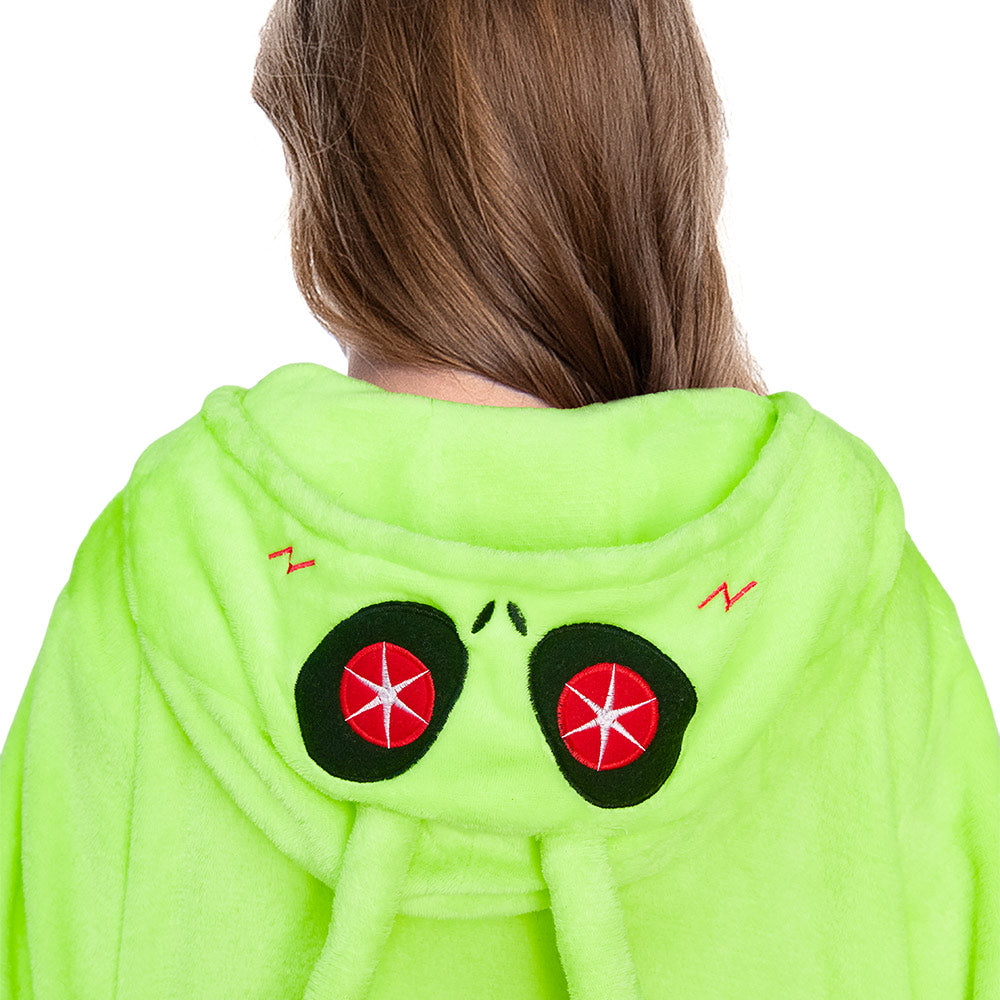 Erwachsene Unisex Aliens kostüm grün Schlafanzug einteiliger Pyjama