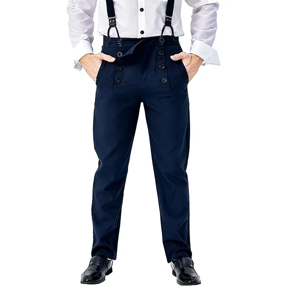 Mittelalter Herren Punk Hose Steampunk Jeans Erwachsene auch für Alltag