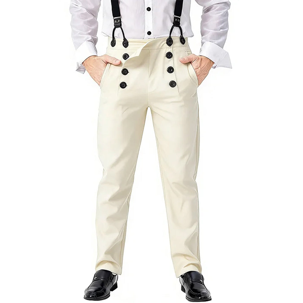 Mittelalter Herren Punk Hose Steampunk Jeans Erwachsene auch für Alltag