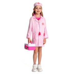 Kinder Kostüm Cosplay Outfits Halloween Karneval Anzug Kinderarzt Krankenschwester