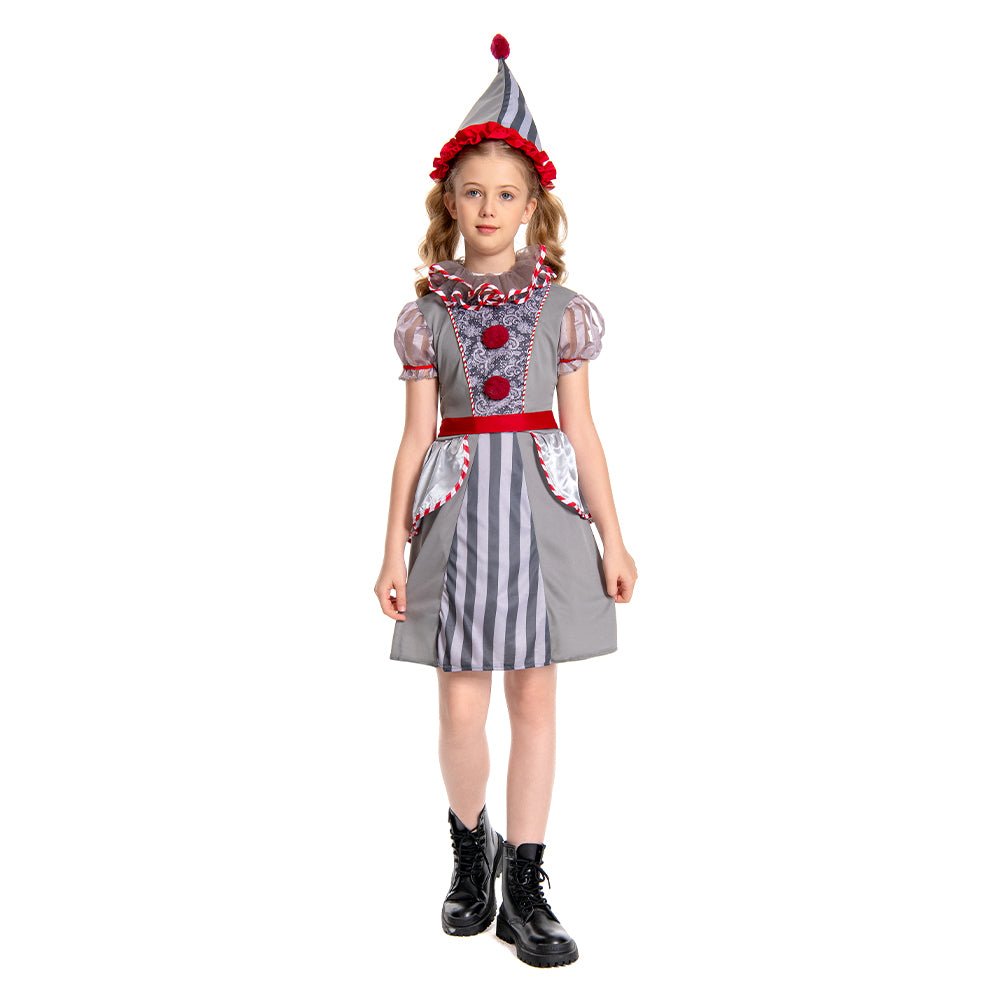 Kinder Mädchen Bühne Performance Kleidung Cosplay Kostüm Outfits Halloween Karneval Anzug