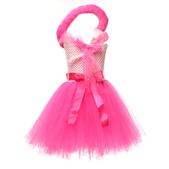 Kinder Mädchen tutu Kleid  Flamingo Cosplay Kostüm Outfits Halloween Karneval Anzug