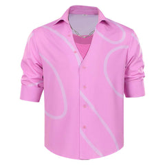 Herren Kpop Demon Hunters Saja Boys Jinu Shirt Cosplay-Kostüm Halloween Karneval Party-Anzug