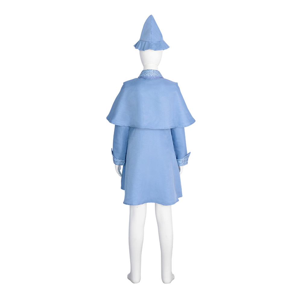 Kinder Mädchen Fleur Delacour Kleid Cosplay Kostüm Set