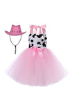 Kinder Mädchen Cosplay Kostüm Tutu Kleid Outfits Fantasia Halloween Party
