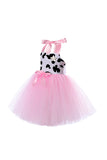 Kinder Mädchen Cosplay Kostüm Tutu Kleid Outfits Fantasia Halloween Party