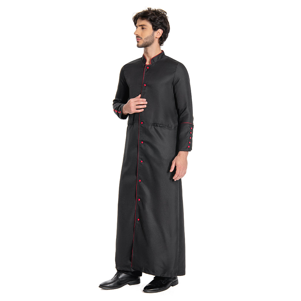 Mittelalterliche Halloween Christian Friar Priest Cosplay Kostüme Halloween Karneval Mantel