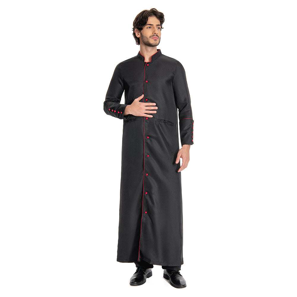 Mittelalterliche Halloween Christian Friar Priest Cosplay Kostüme Halloween Karneval Mantel