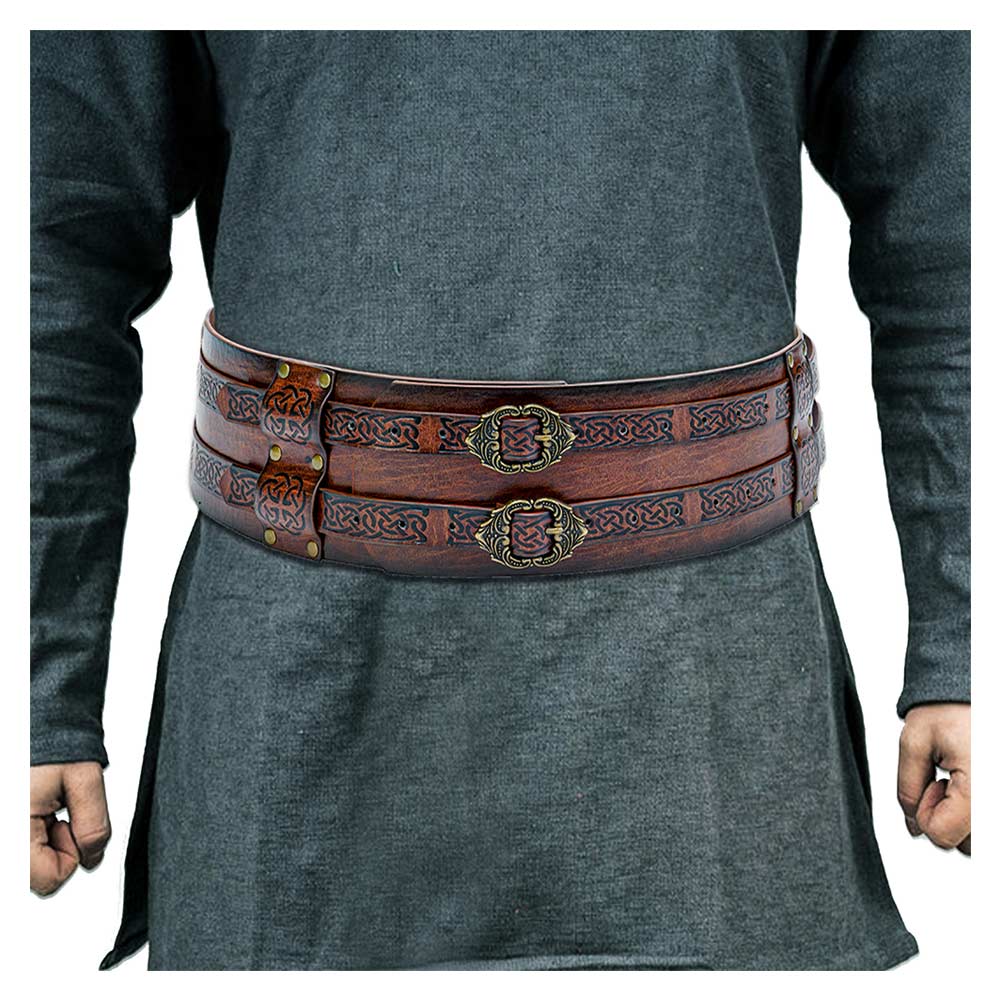 Gürtel Wikinger Cosplay Taillenband Halloween Karneval Kostüm Zubehör