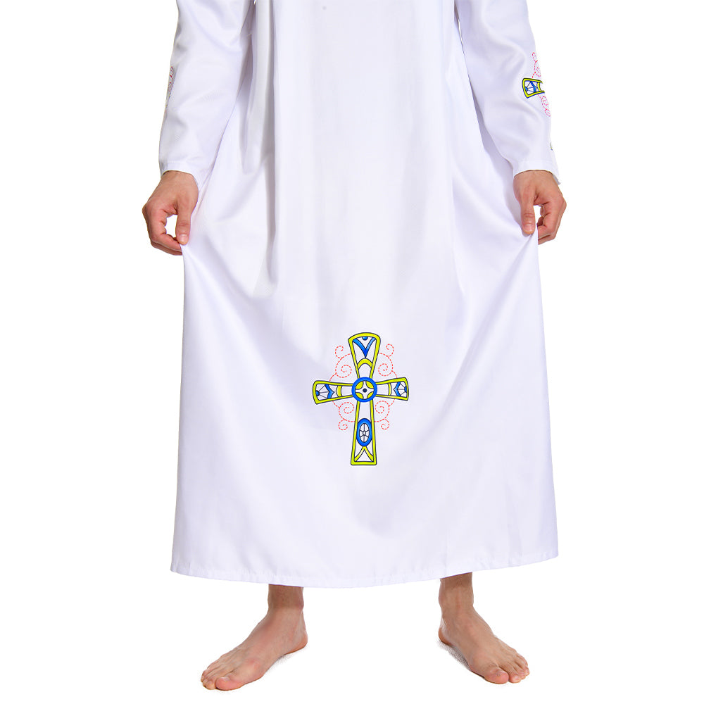 Herren pastor uniform Cosplay Kostüm Outfits Halloween Karneval Anzug
