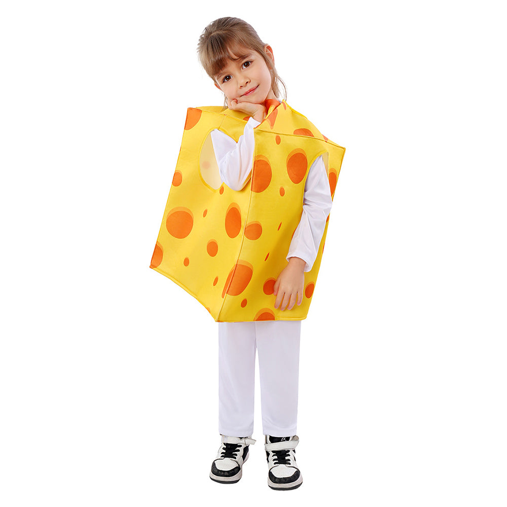 Kinder Weihnachten Essen Abdeckung Donuts Cosplay Kostüm Halloween Karneval Party Anzug