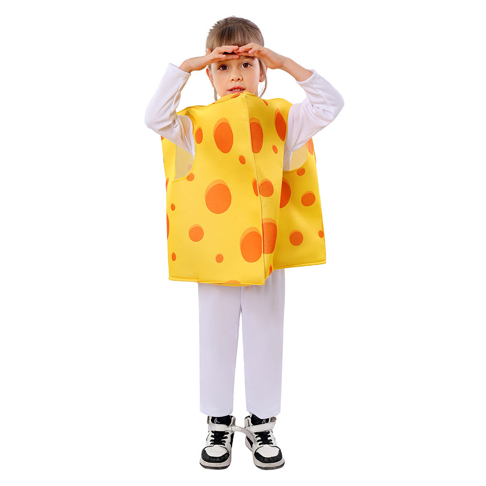Kinder Weihnachten Essen Abdeckung Donuts Cosplay Kostüm Halloween Karneval Party Anzug