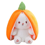 Erdbeere Kaninchen Karotte Hase Plüschtiere Cartoon weiche Plüschpuppen Maskottchen Geburtstag Weihnachten Geschenk