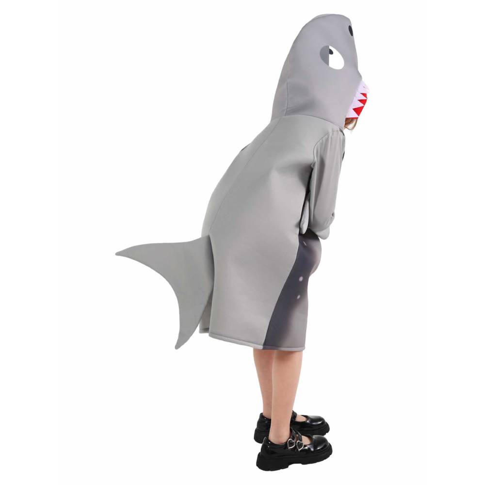 Kinderkostüm-Hemdchen Hai Schutzhemdchen Wasserdichtes für Halloween Kindergeburtstag - Cosplay-Tier-Overall für Kleinkinder