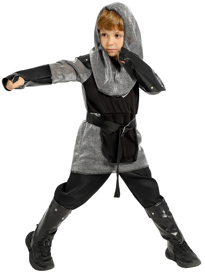 Kinder Mittelalterliche Halloween Ritter Kostüm Karneval cosplay