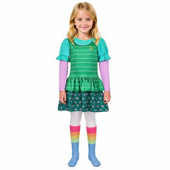 Toy S Kinder Mädchen Kleid Cosplay-Kostüm für Halloween, Karneval und Partys: Bonnie