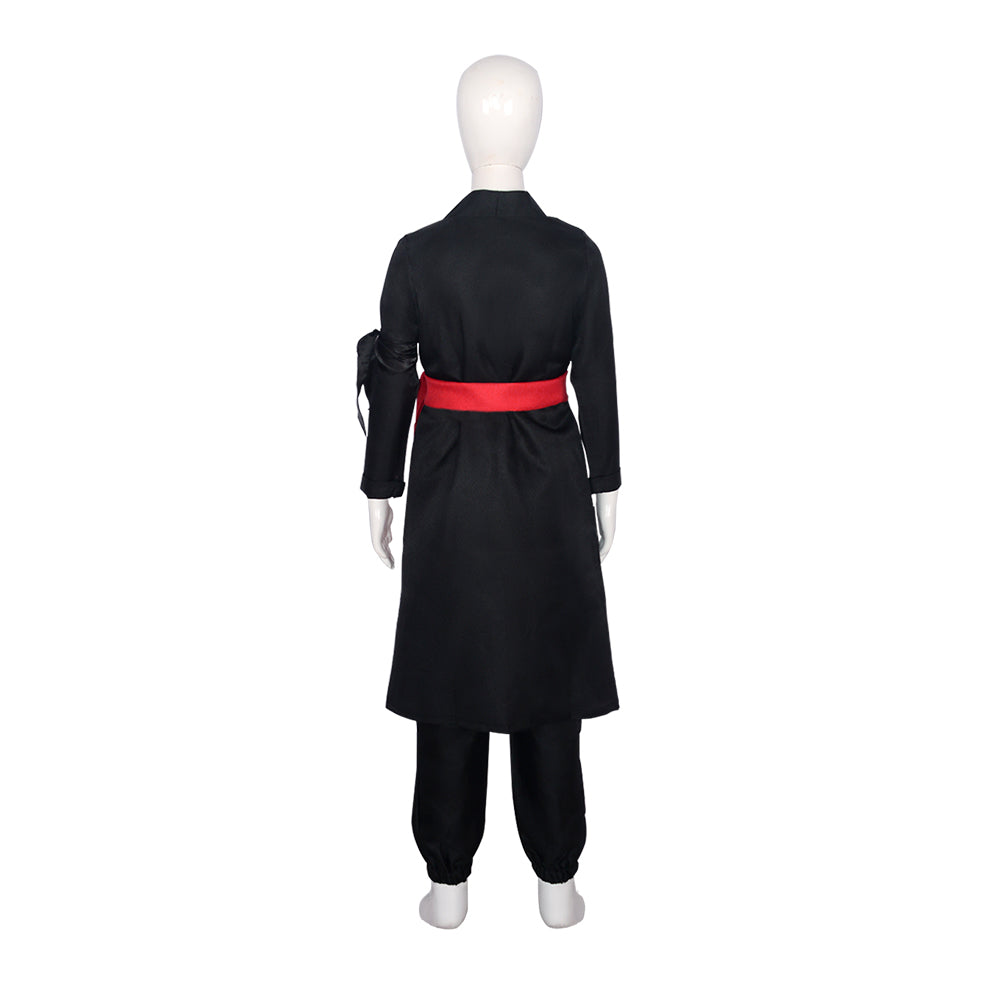 Kinder Kostüm One Piece Roronoa Zoro schwarz Cosplay Kostüm Halloween Karneval Outfits Anime