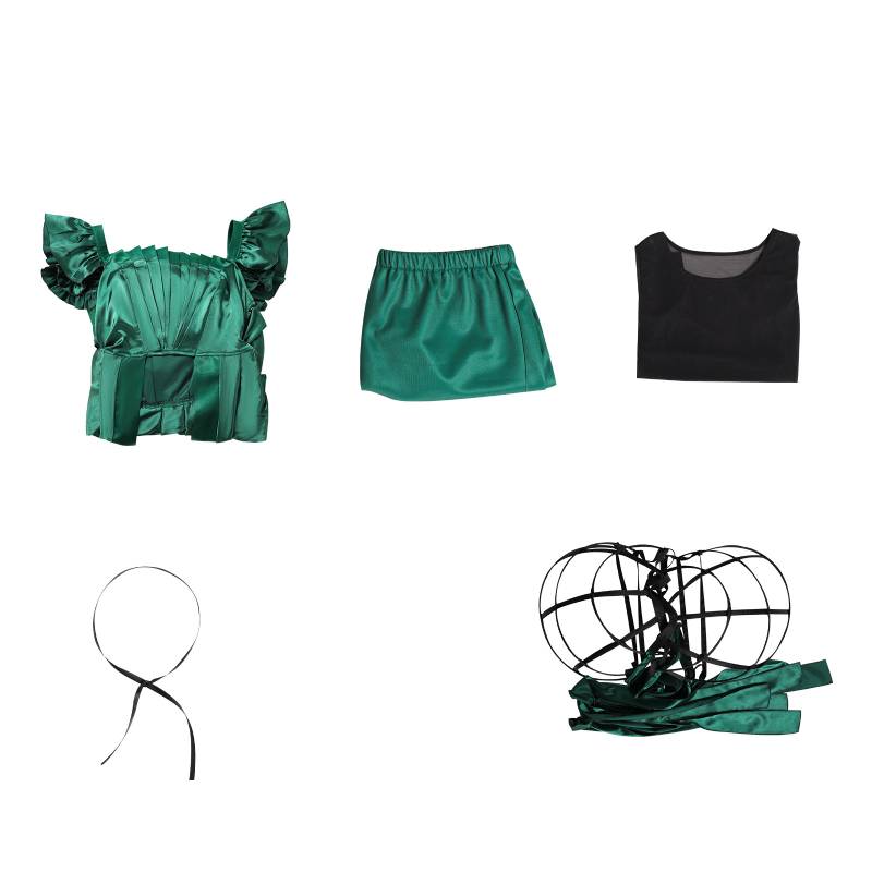 Kinder Mädchen Kleid Kostüm Addams Agnes Mittwoch Cosplay Outfit Halloween Karneval Party