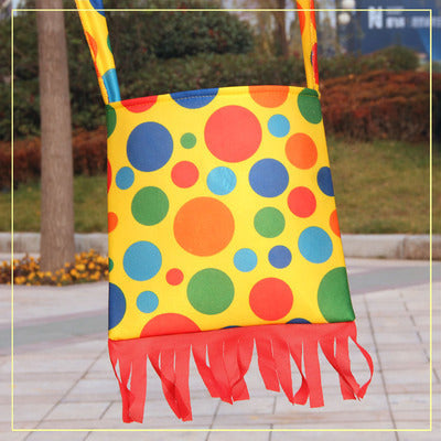 Clown Verkleidung Zubehör Hut Brille Nase bunt Perücke Maske Zubehör cosplay Kostüm Outfits Halloween Karneval Anzug