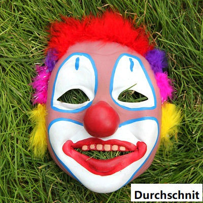 Clown Verkleidung Zubehör Hut Brille Nase bunt Perücke Maske Zubehör cosplay Kostüm Outfits Halloween Karneval Anzug