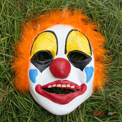 Clown Verkleidung Zubehör Hut Brille Nase bunt Perücke Maske Zubehör cosplay Kostüm Outfits Halloween Karneval Anzug