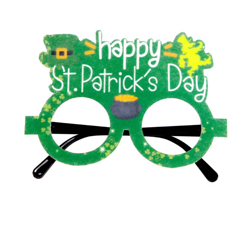 St. Patrick's Day Klassische grüne Brille