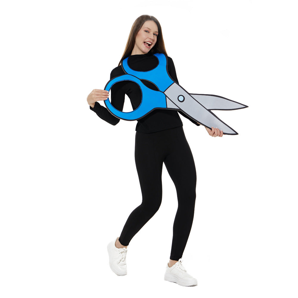 Erwachsene unisex Lustige Kostüme Stein-Papier-Schere Cosplay Funny Kostüm Outfits Halloween Karneval Anzug