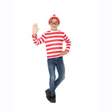 Kinder Kostüm Wo ist Walter Kostüm mit Mütze Where´s Wally