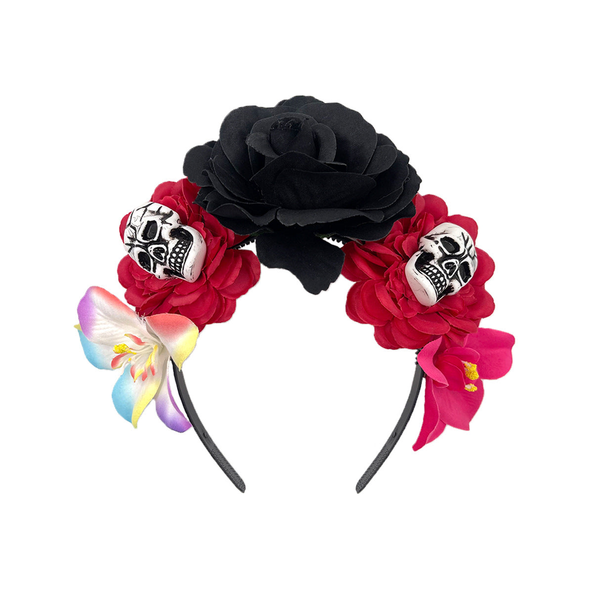 Tag der Toten Damen el Día de Muertos el Día de los Muertos Kopfbedeckung Halloween Karneval Party Zubehör