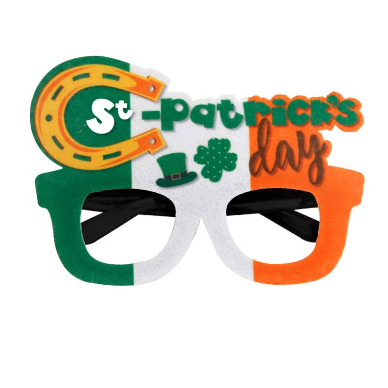 St. Patrick's Day Klassische grüne Brille
