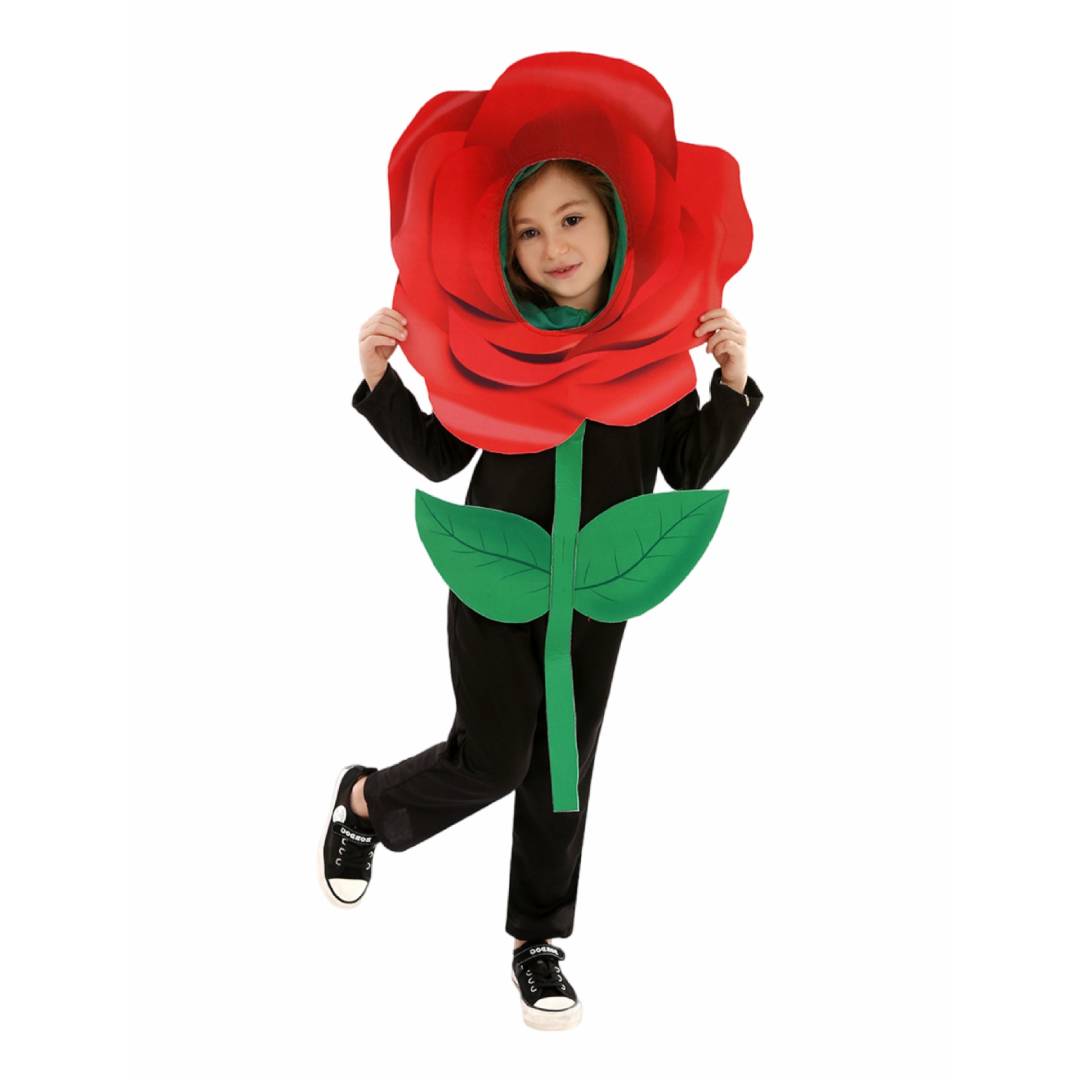 Kindertag Rosen Cosplay Kostüme Kindergarten-Gruppenauftrittsoutfits Sonnenblumen, Bäume und Raupen Halloween Karneval Anzug