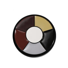 6-Farben Körperschminke Set auf Ölbasis – Langanhaltendes Make-up für Fasching, Halloween & Cosplay