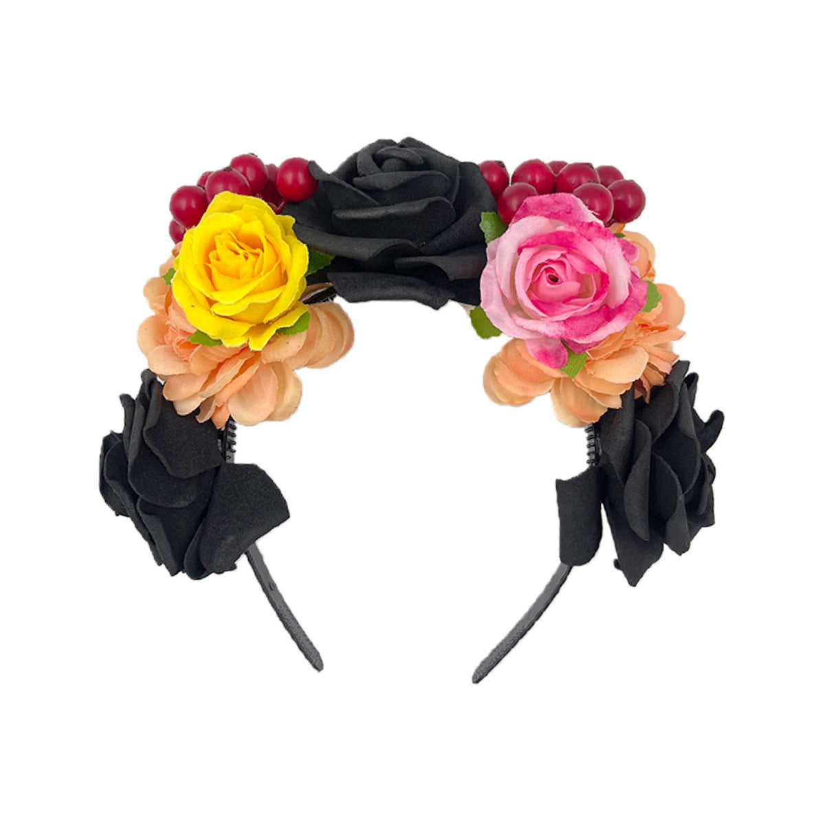 Tag der Toten Damen el Día de Muertos el Día de los Muertos Kopfbedeckung Halloween Karneval Party Zubehör