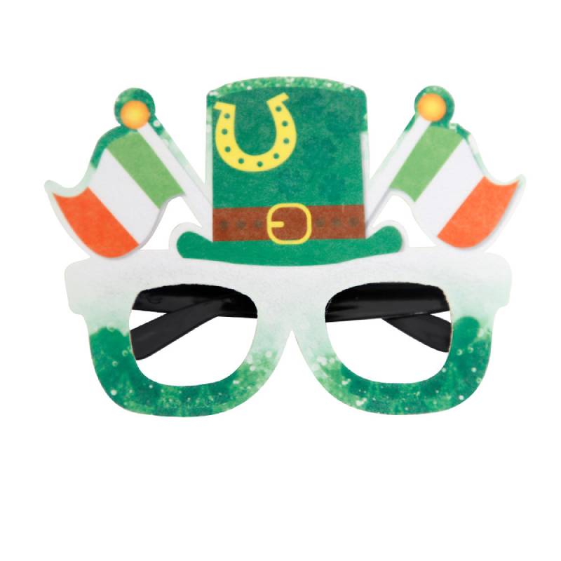 St. Patrick's Day Klassische grüne Brille