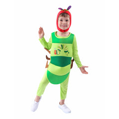 Kindertag Rosen Cosplay Kostüme Kindergarten-Gruppenauftrittsoutfits Sonnenblumen, Bäume und Raupen Halloween Karneval Anzug