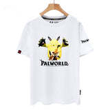 Erwachsene Palworld Kurzarm-T-Shirt Baumwolle halbarm Game