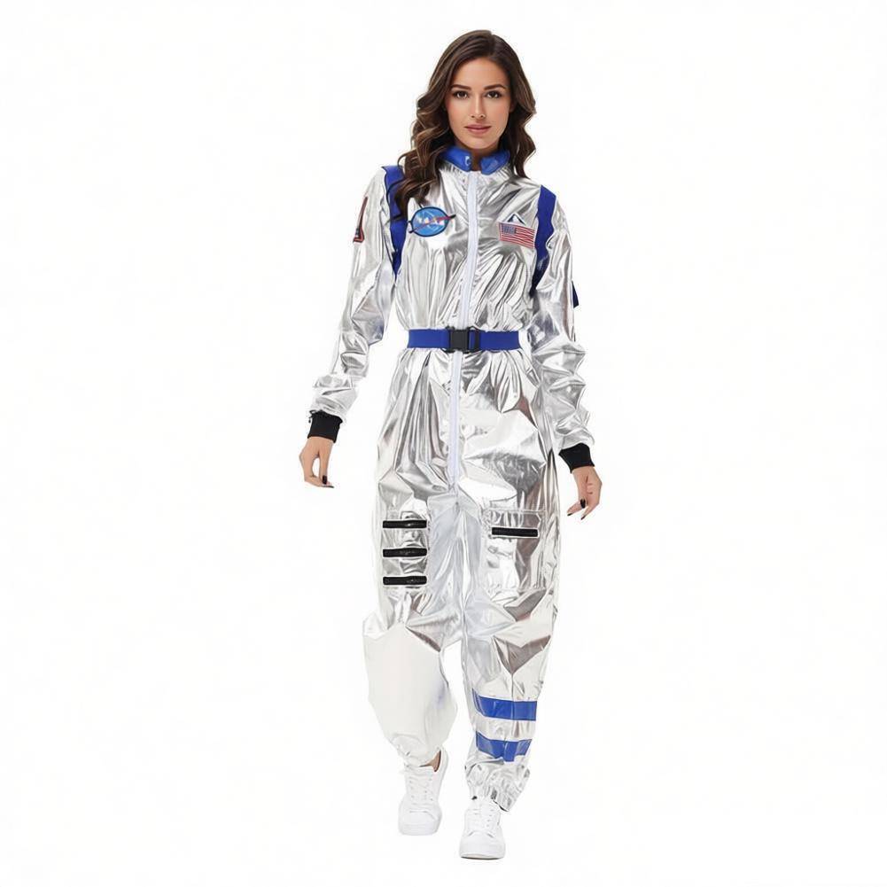 Damen Cosplay Kostüm Outfits Halloween Karneval Anzug Astronautin